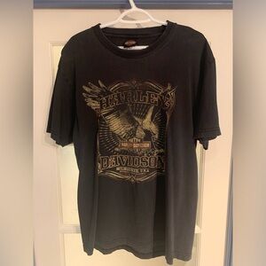 Harley Davidson Mens Distressed Tee Shirt